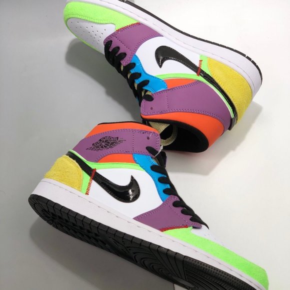 Nike air Jordan Blue shoe fashion AJ series main image 4